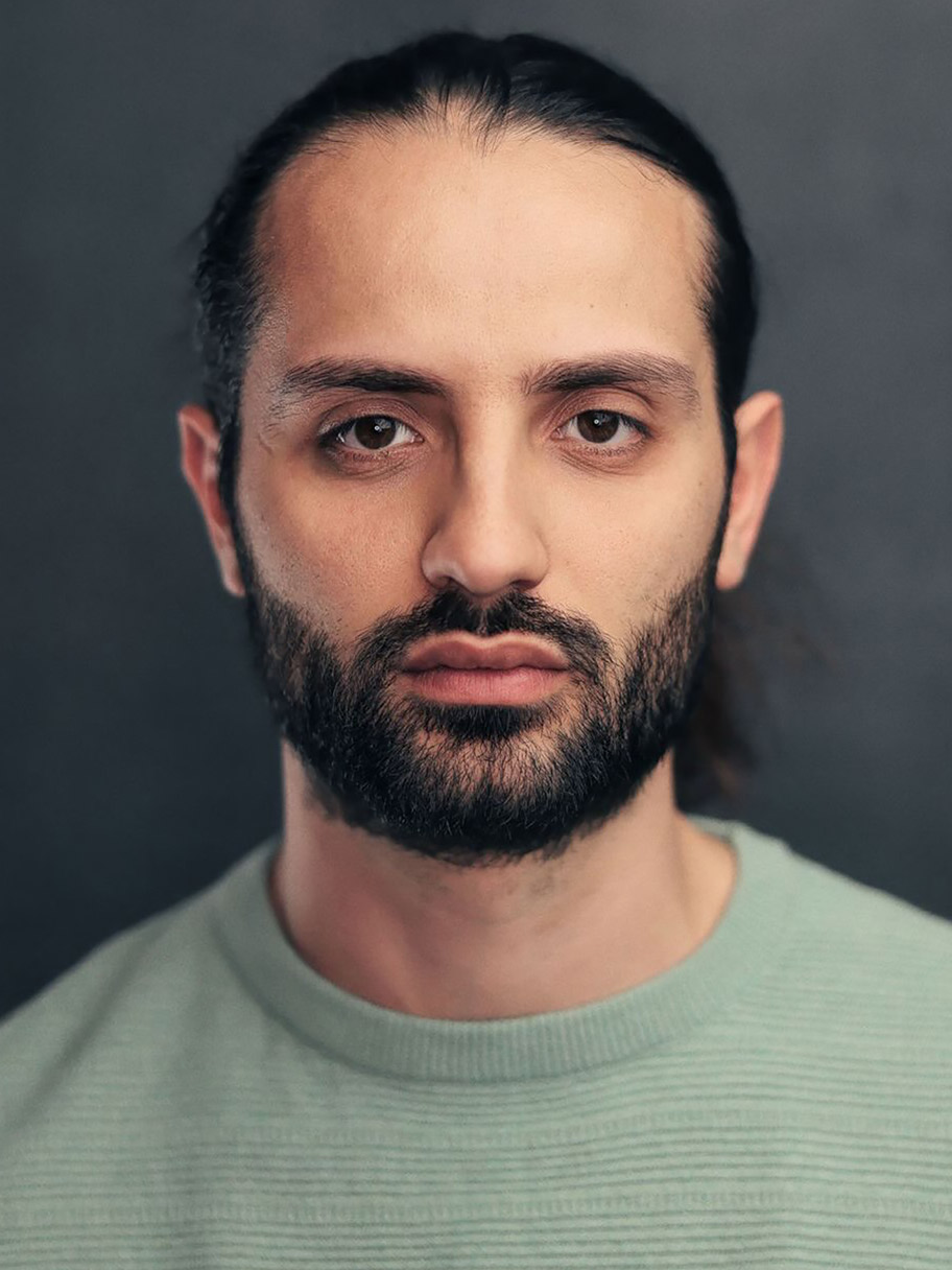Portrait of Arnaldo Stafa, producer of Open Return